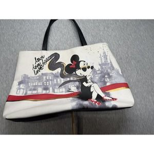 Disney Art Disneyland Parks Minnie Mouse Purse‎ Travel Purse Fashion Bag/Tote